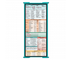 WhiteCoat Clipboard® Trifold - Teal Physical Therapy Edition